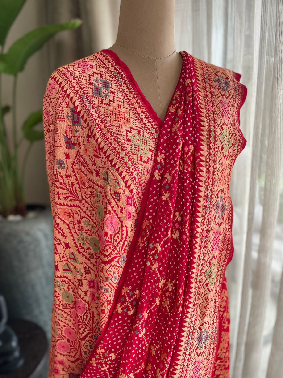 Himani - Goddess Parvati Meenakari Saree