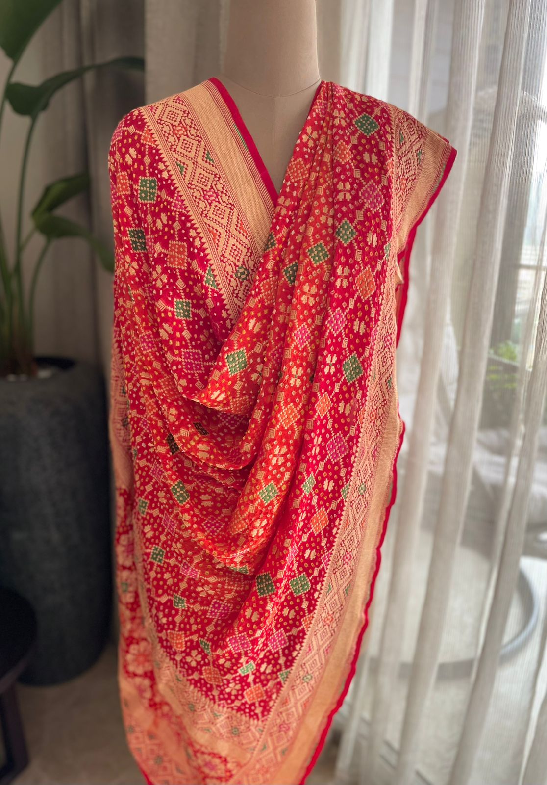Devanshi - Gifted with Grace Meenakari Dupatta