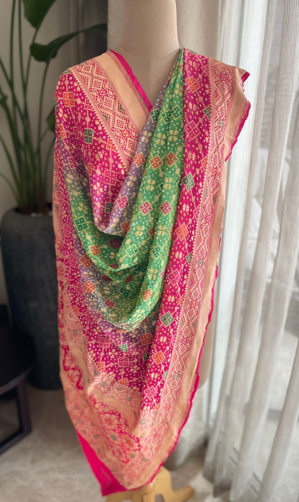 Kavya - A Symphonic Poetry Meenakari Dupatta