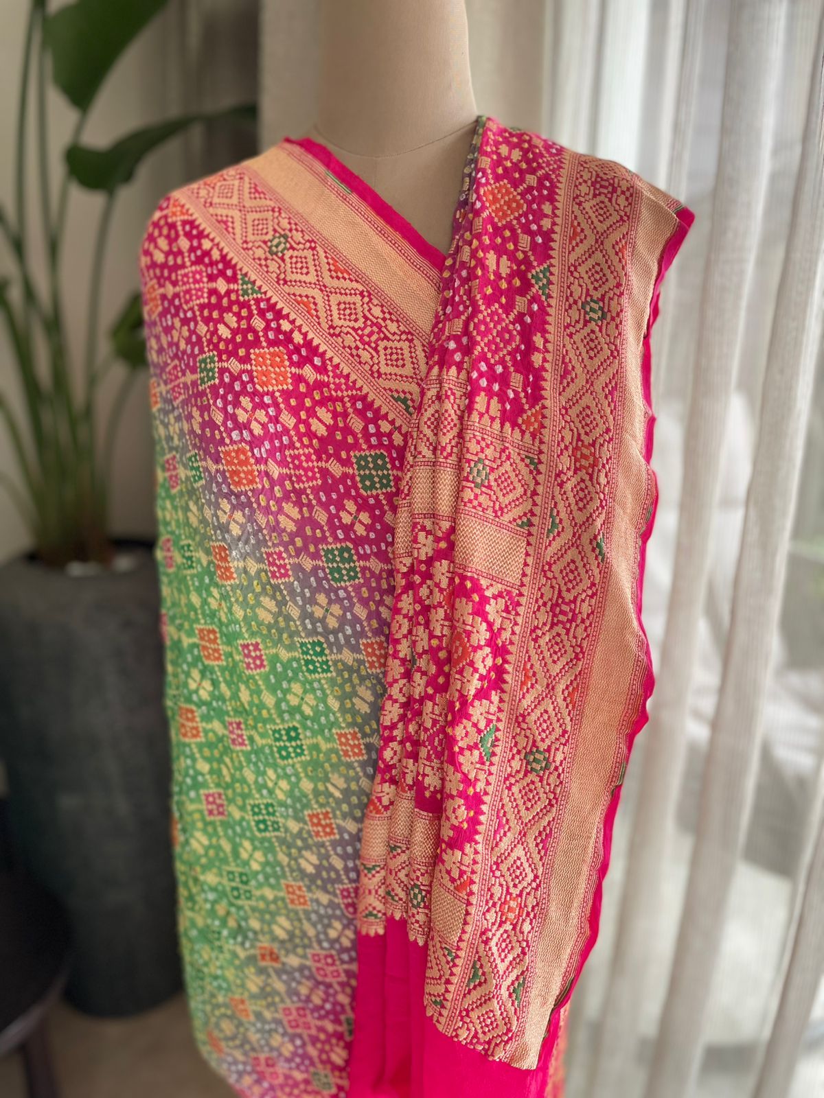Kavya - A Symphonic Poetry Meenakari Dupatta