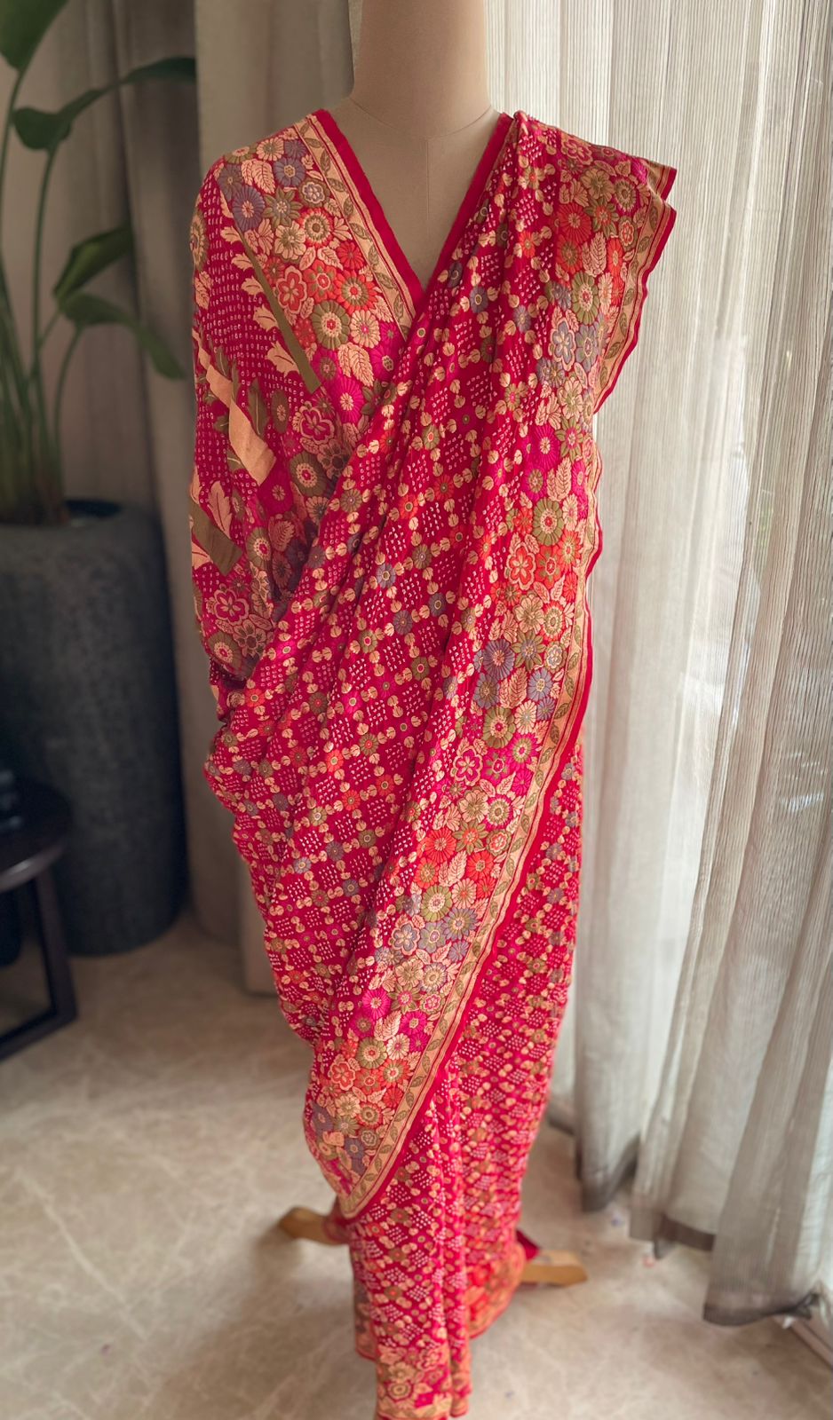 Prisha - Gift from God Meenakari Motif Saree