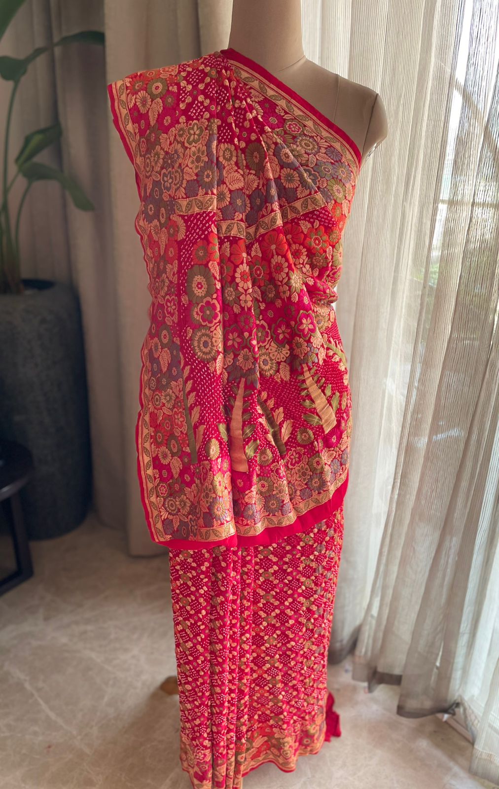 Prisha - Gift from God Meenakari Motif Saree