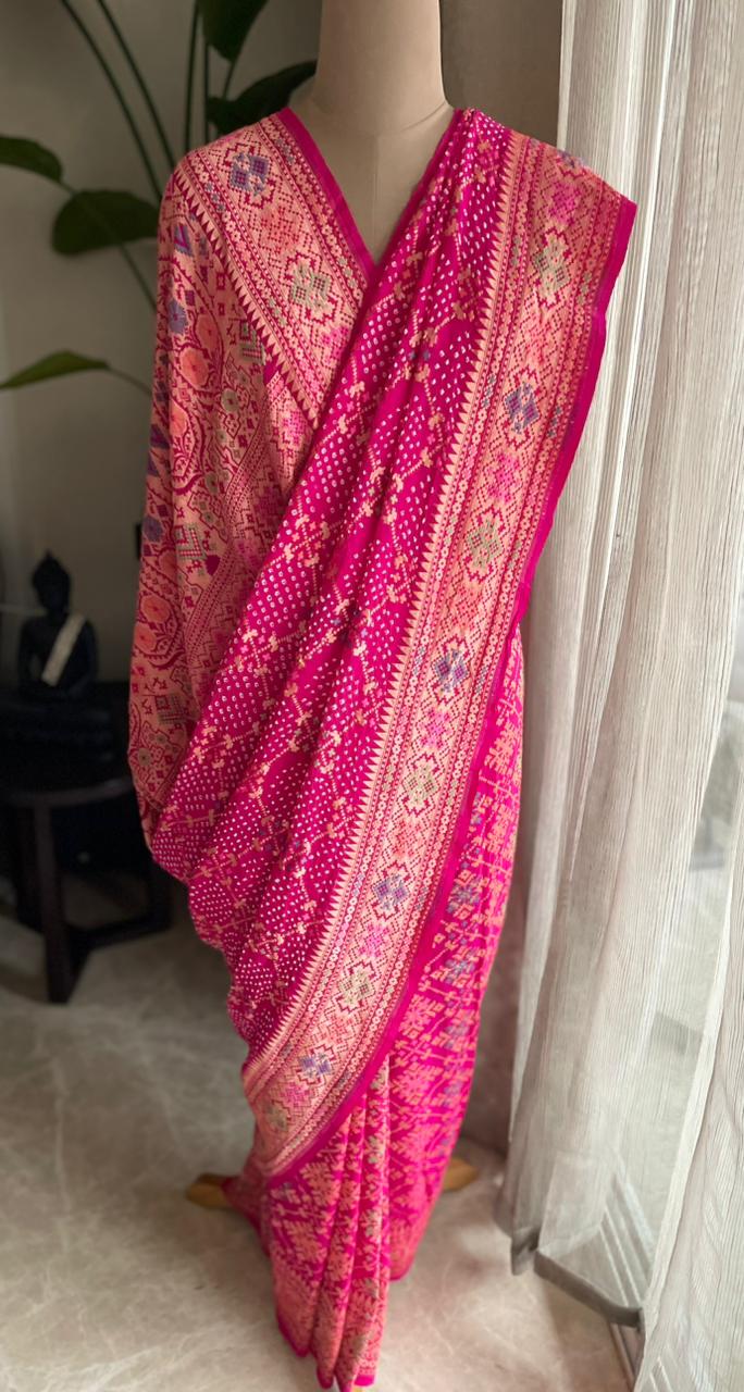 Anjali - Gift To God Meenakari Saree