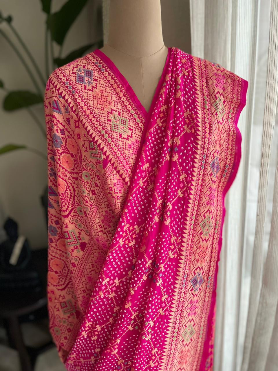 Anjali - Gift To God Meenakari Saree