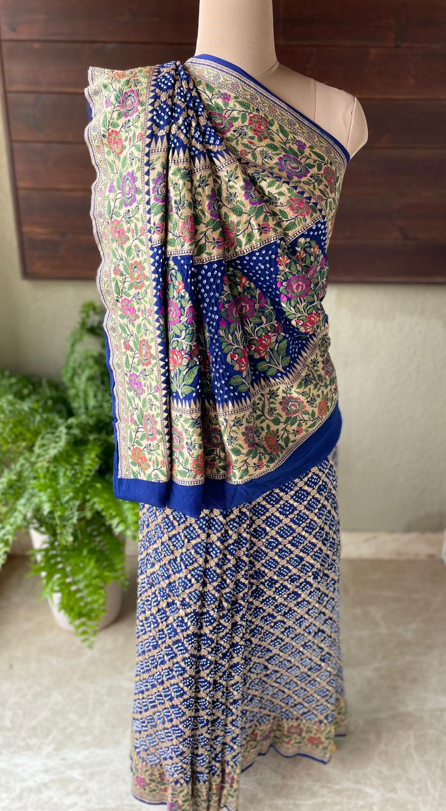 Diti - Brilliance Meenakari Motif Saree