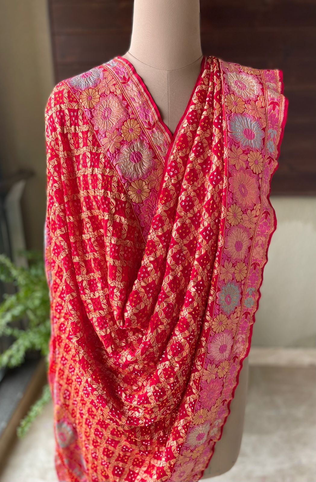 Chetna - Consciousness Meenakari Motif Dupatta