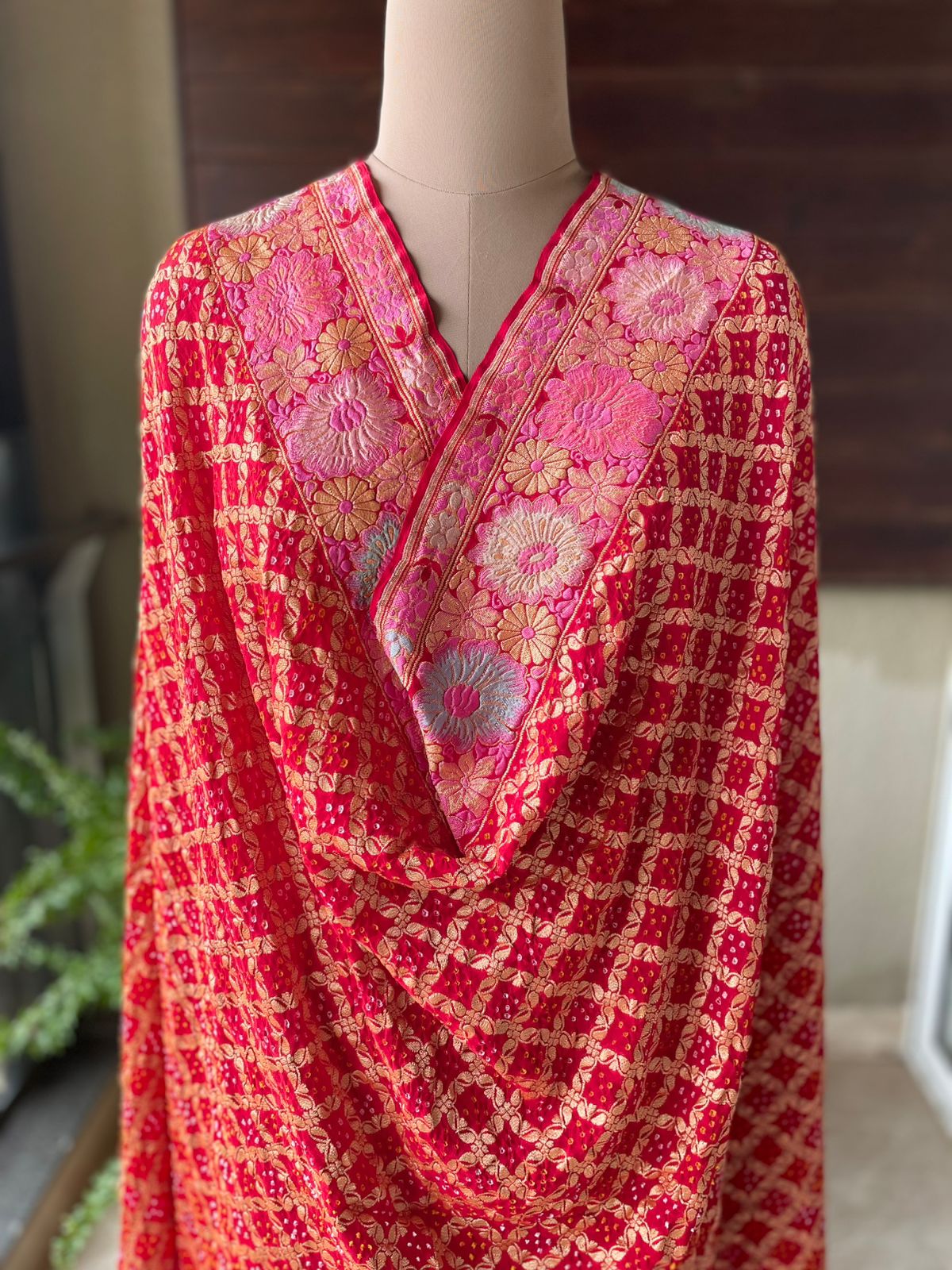 Chetna - Consciousness Meenakari Motif Dupatta