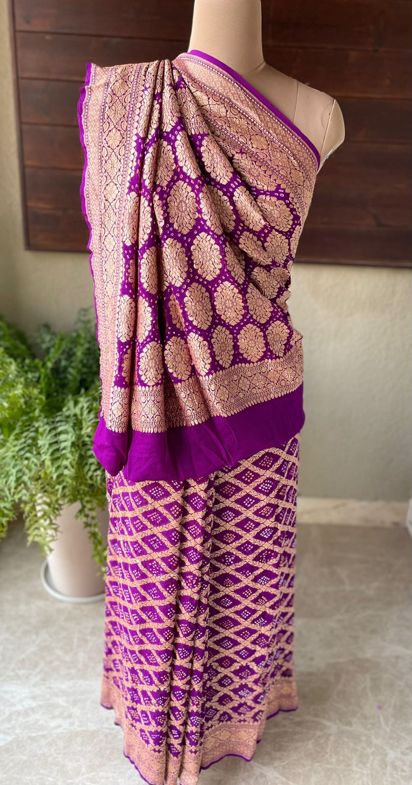 Manya - Star of the Sea Saree