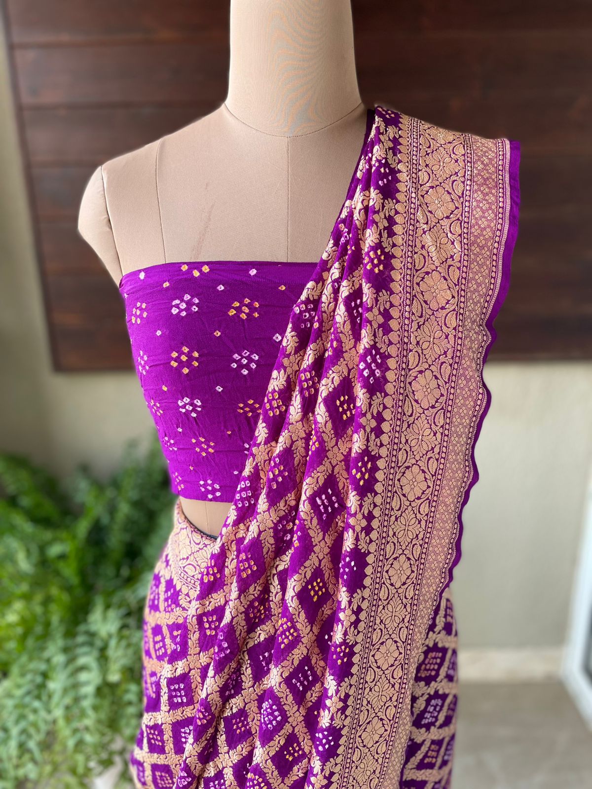 Manya - Star of the Sea Saree
