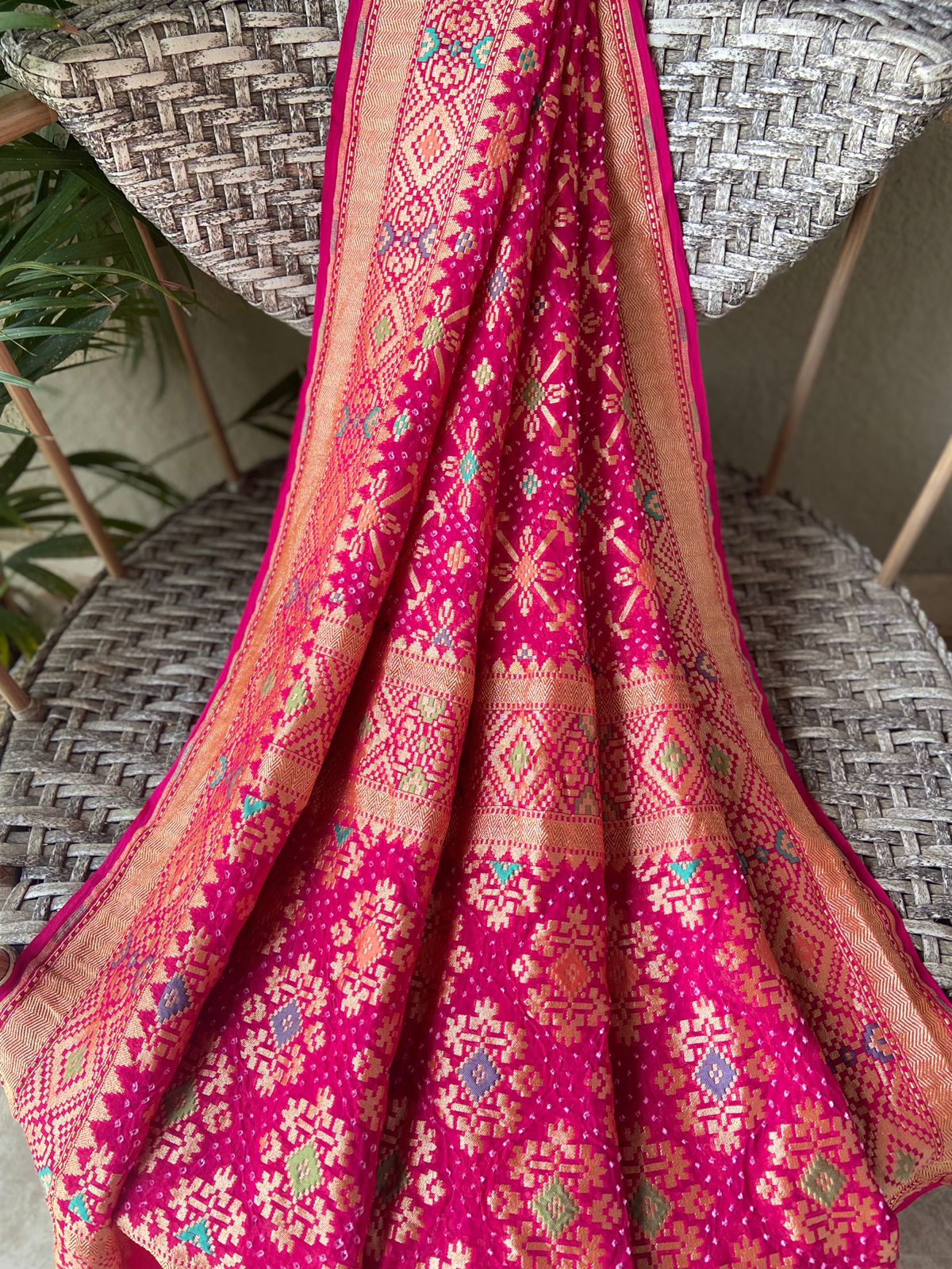 Rajwada - Bespoke Royalty Meenakari Dupatta