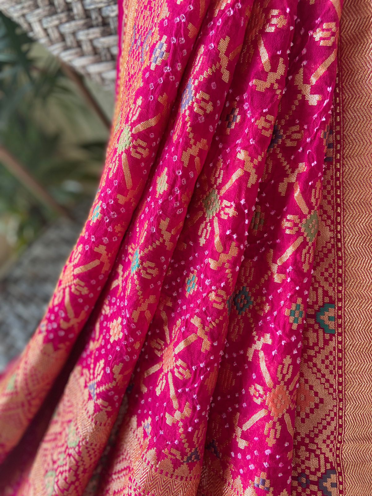 Rajwada - Bespoke Royalty Meenakari Dupatta