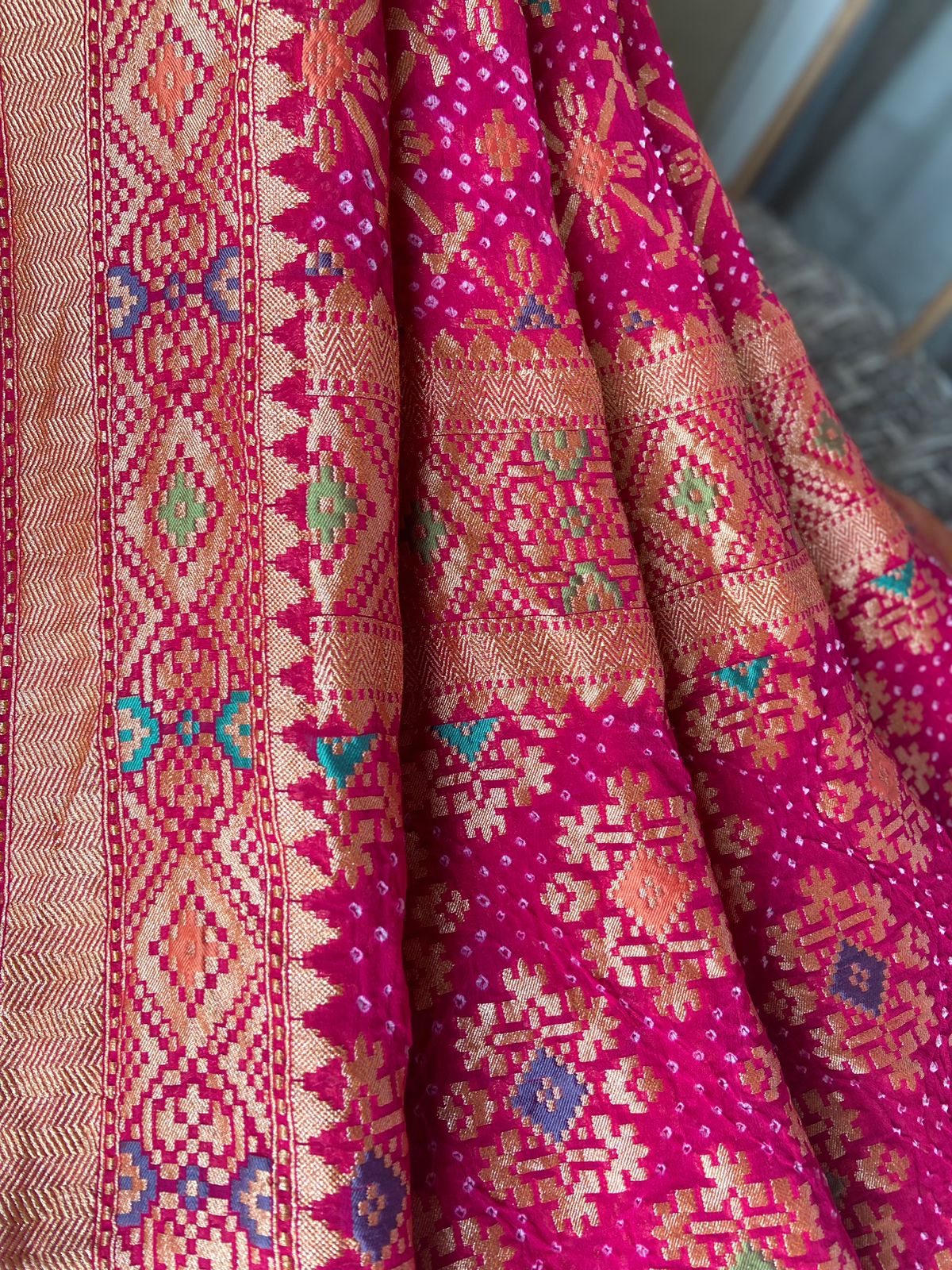 Rajwada - Bespoke Royalty Meenakari Dupatta