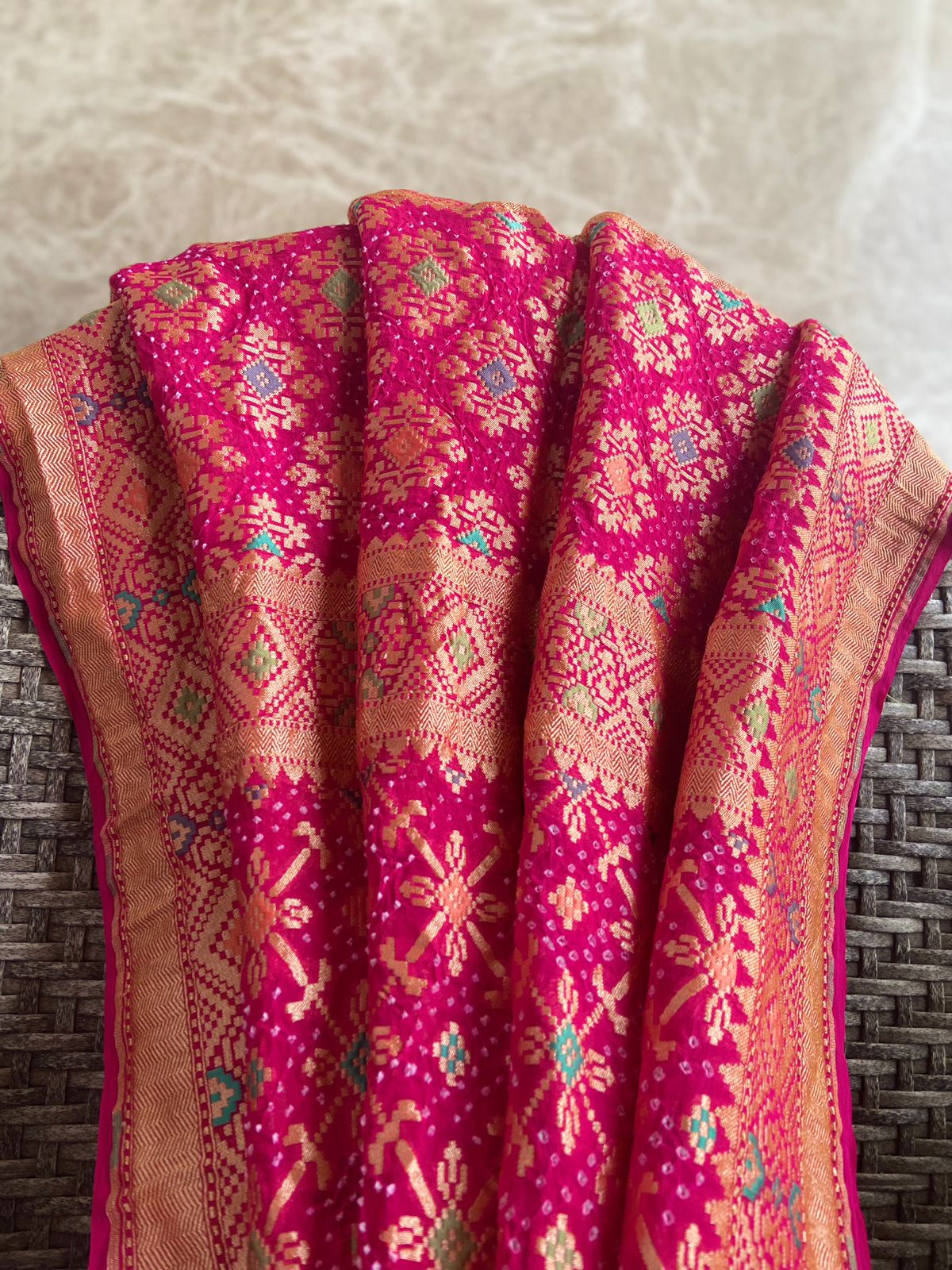 Rajwada - Bespoke Royalty Meenakari Dupatta