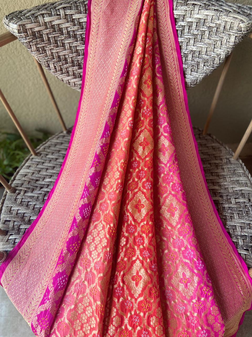 Moksha - Feeling of Liberation Saree