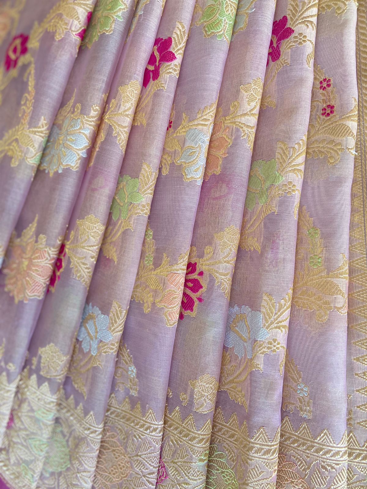 Kamya - Wishful Desires Banarasi Organza Silk Saree