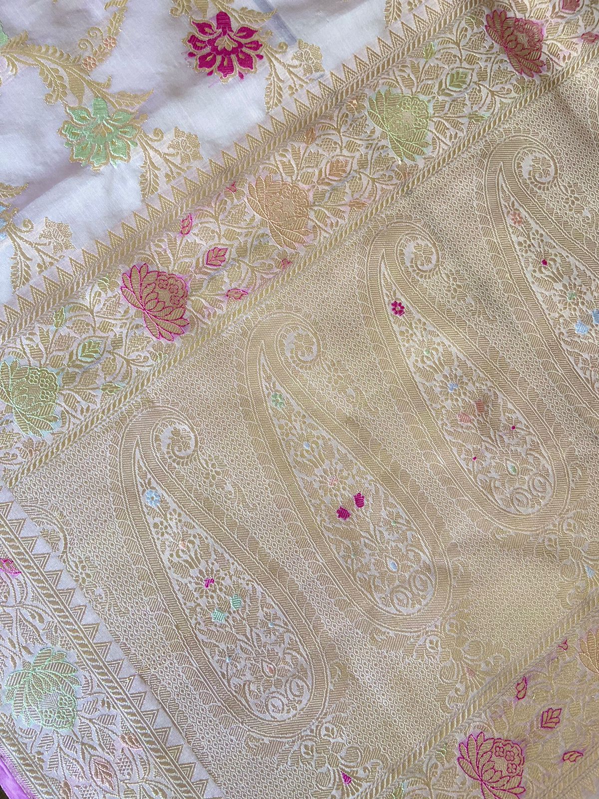 Kamya - Wishful Desires Banarasi Organza Silk Saree