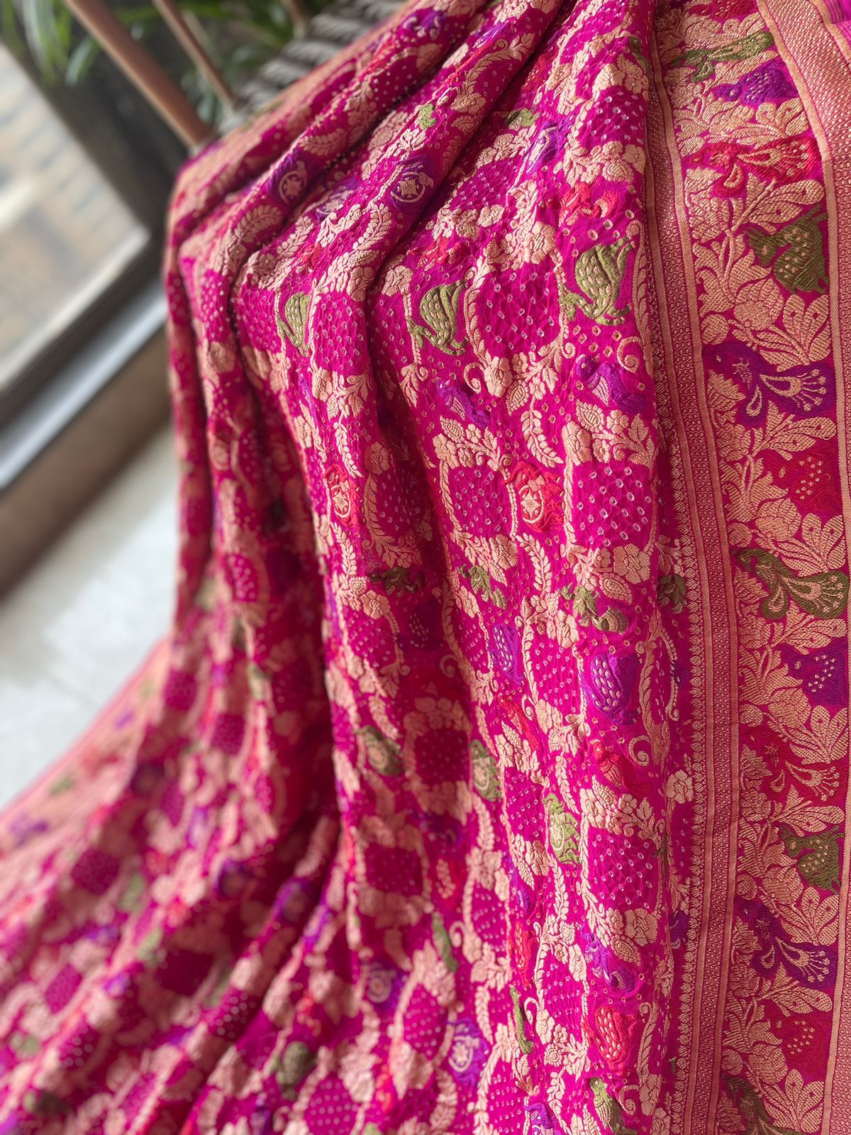 Apeksha - Hope Meenakari Motif Saree