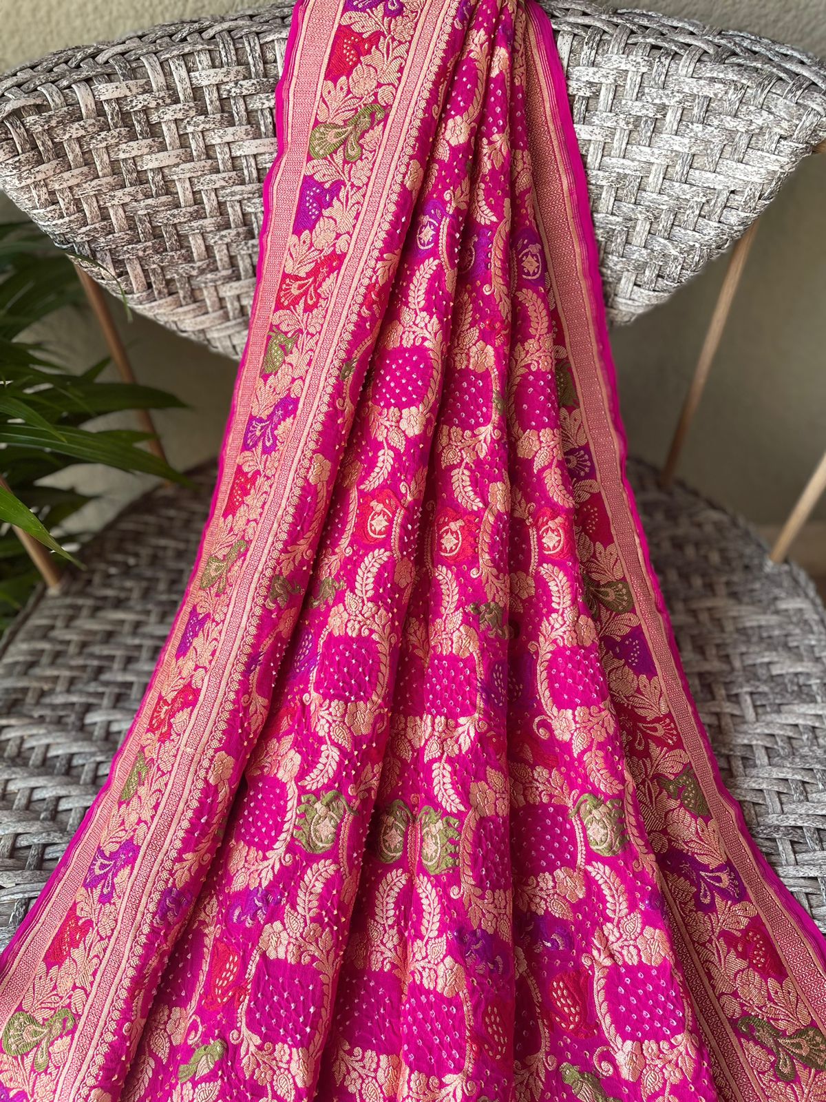 Apeksha - Hope Meenakari Motif Saree