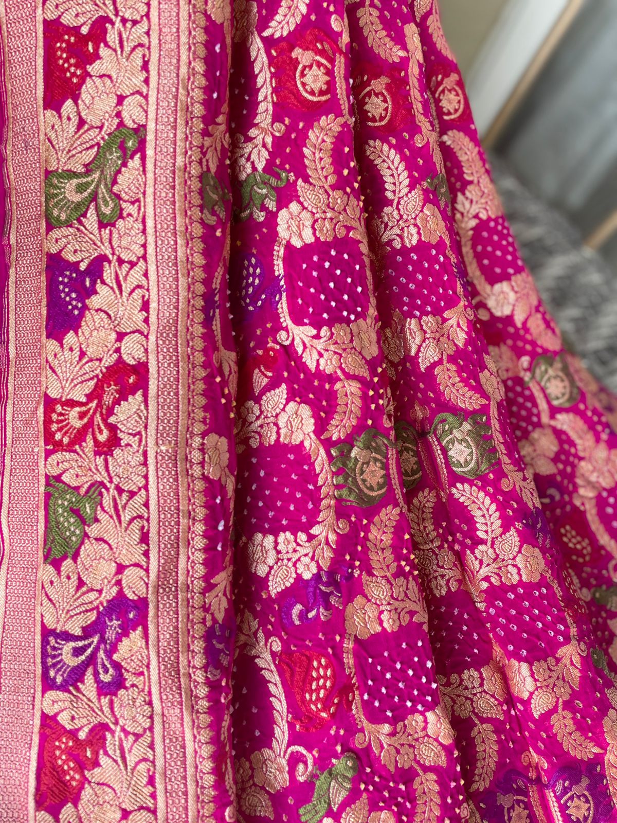 Apeksha - Hope Meenakari Motif Saree