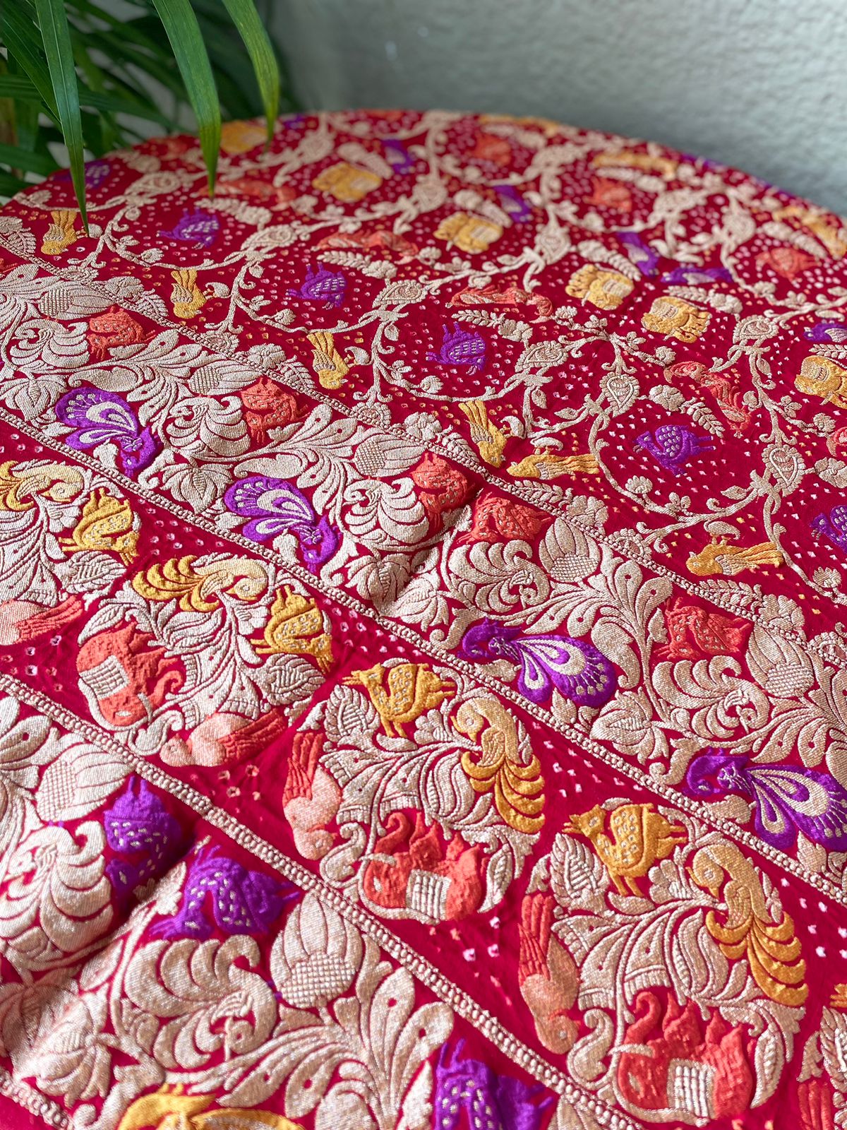 Amita - Unmeasurable Meenakari Motif Dupatta