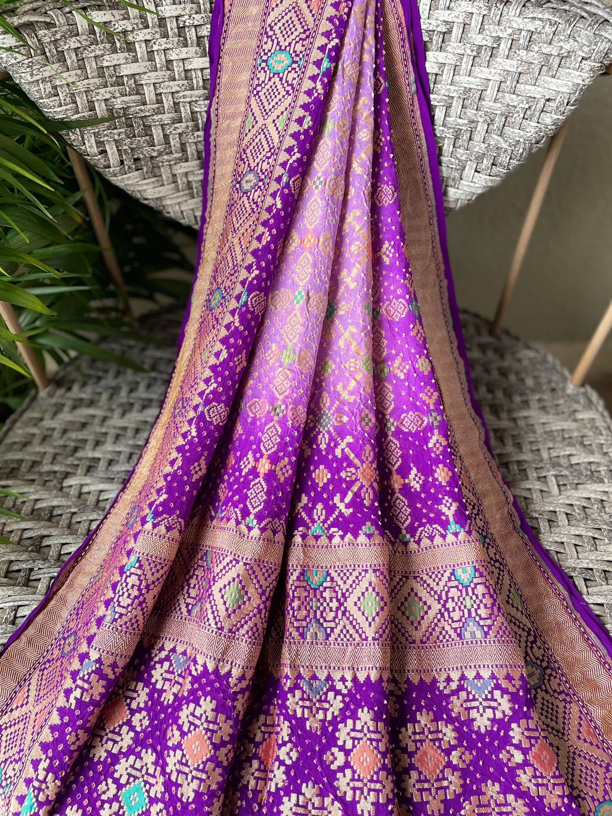 Tabassum - Smile of a Princess Meenakari Dupatta