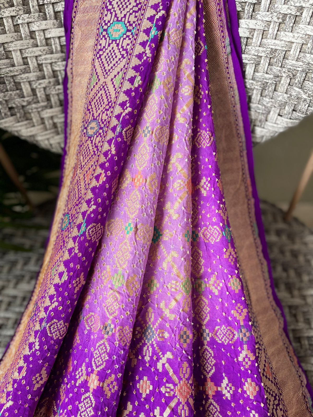 Tabassum - Smile of a Princess Meenakari Dupatta