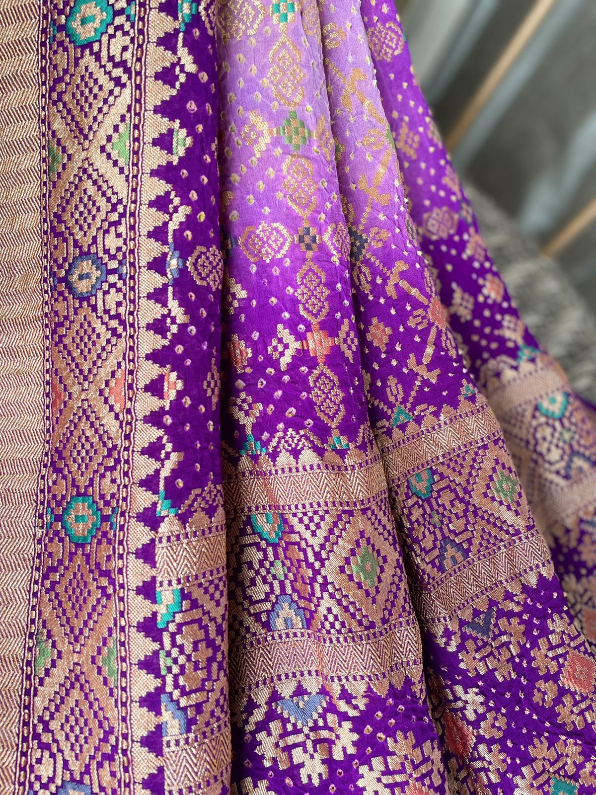Tabassum - Smile of a Princess Meenakari Dupatta