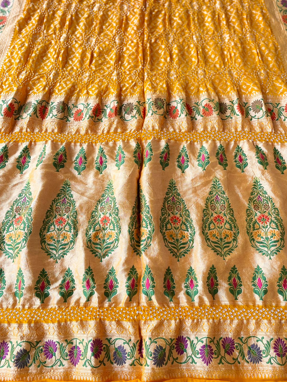 Shraddha - Faith Meenakari Motif Saree