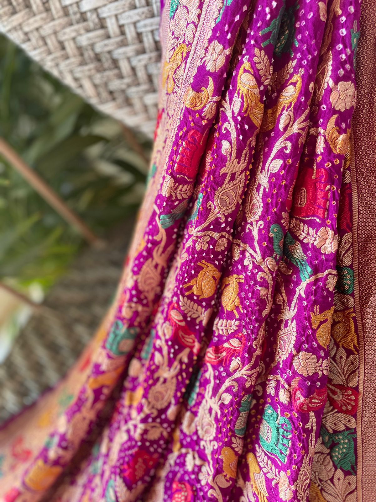 Aasha - Ray of Hope Meenakari Motif Dupatta