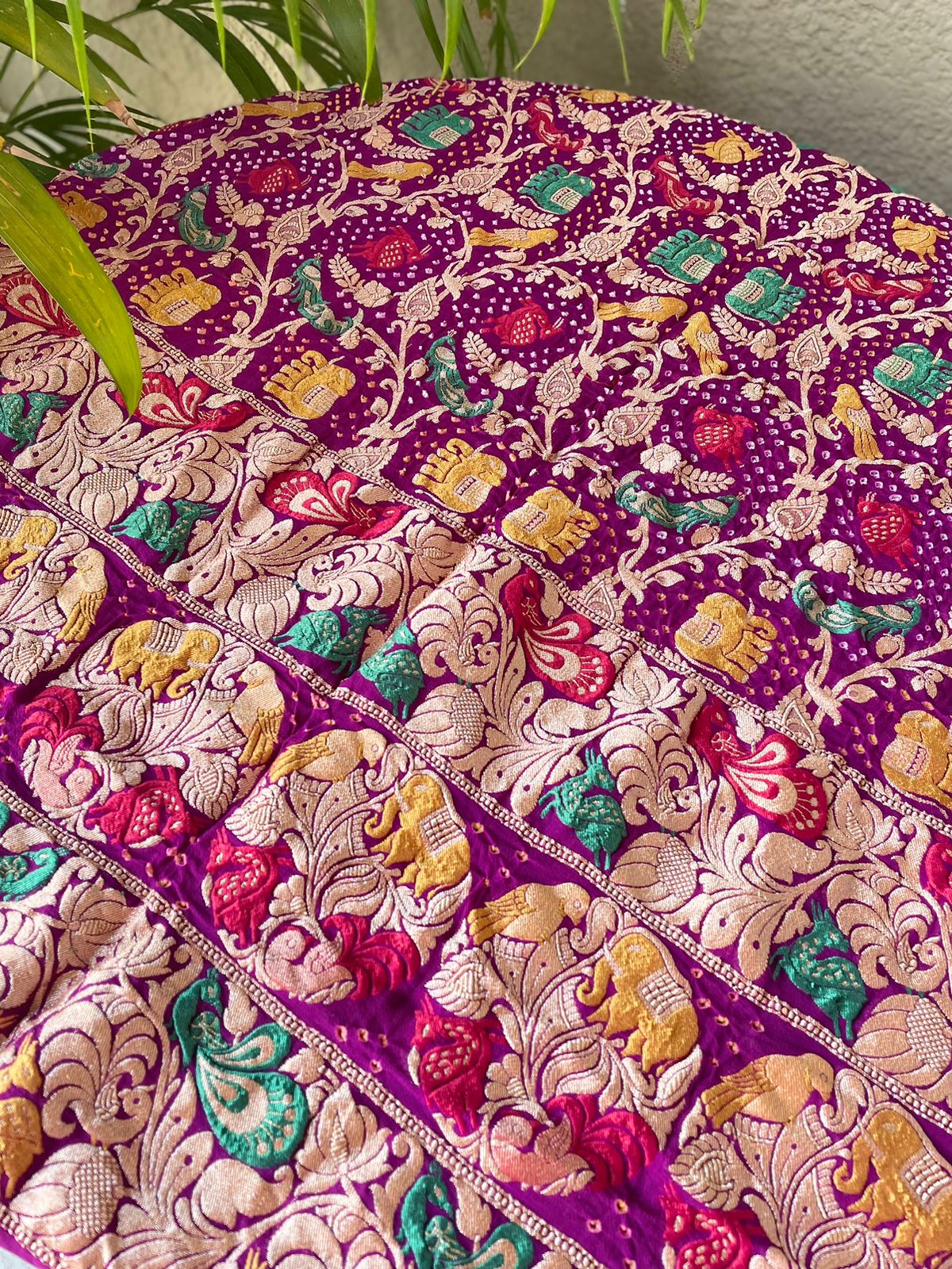 Aasha - Ray of Hope Meenakari Motif Dupatta