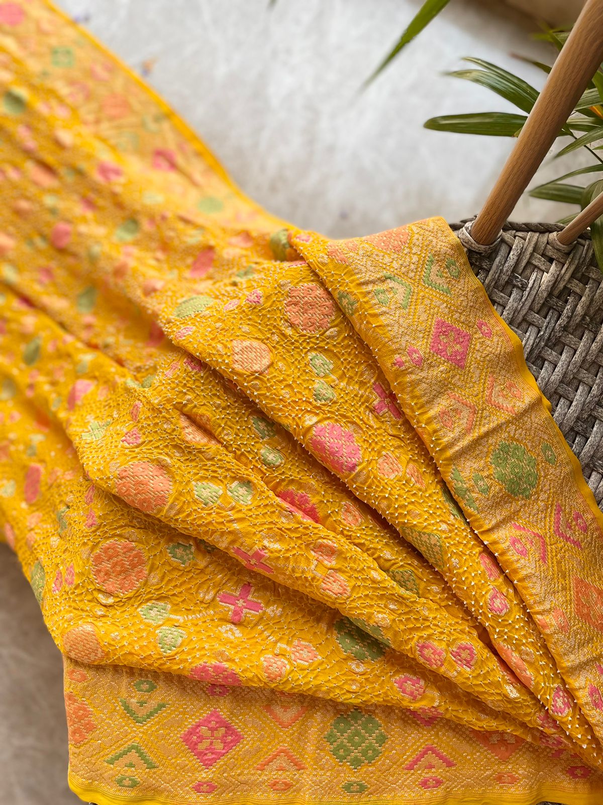 Nirjara - A Warrior Meenakari Saree