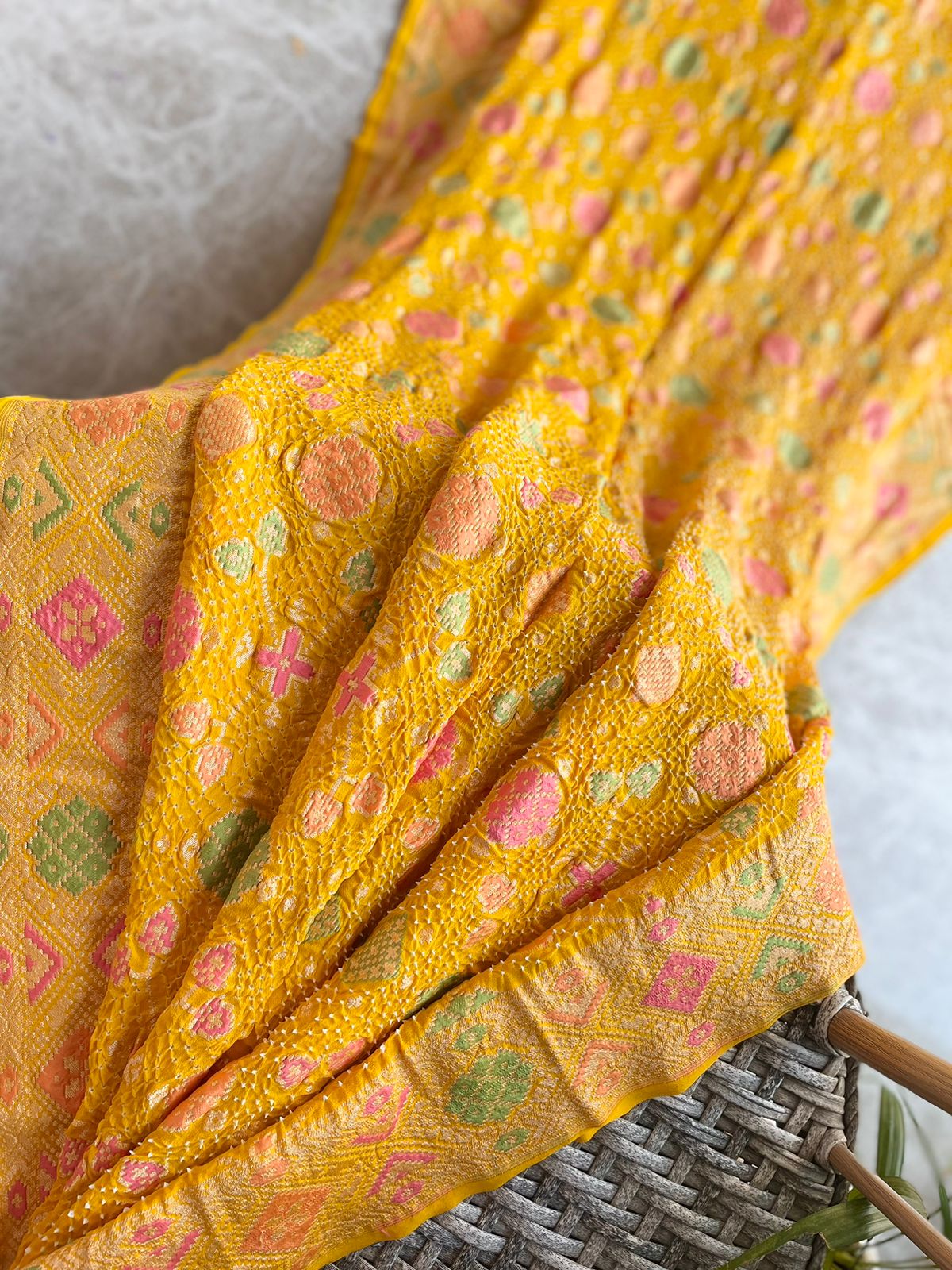 Nirjara - A Warrior Meenakari Saree