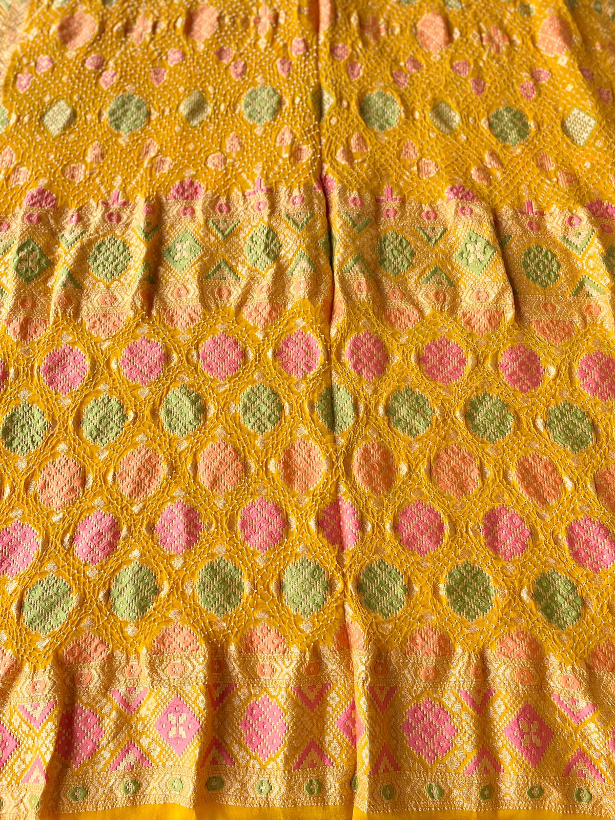 Nirjara - A Warrior Meenakari Saree
