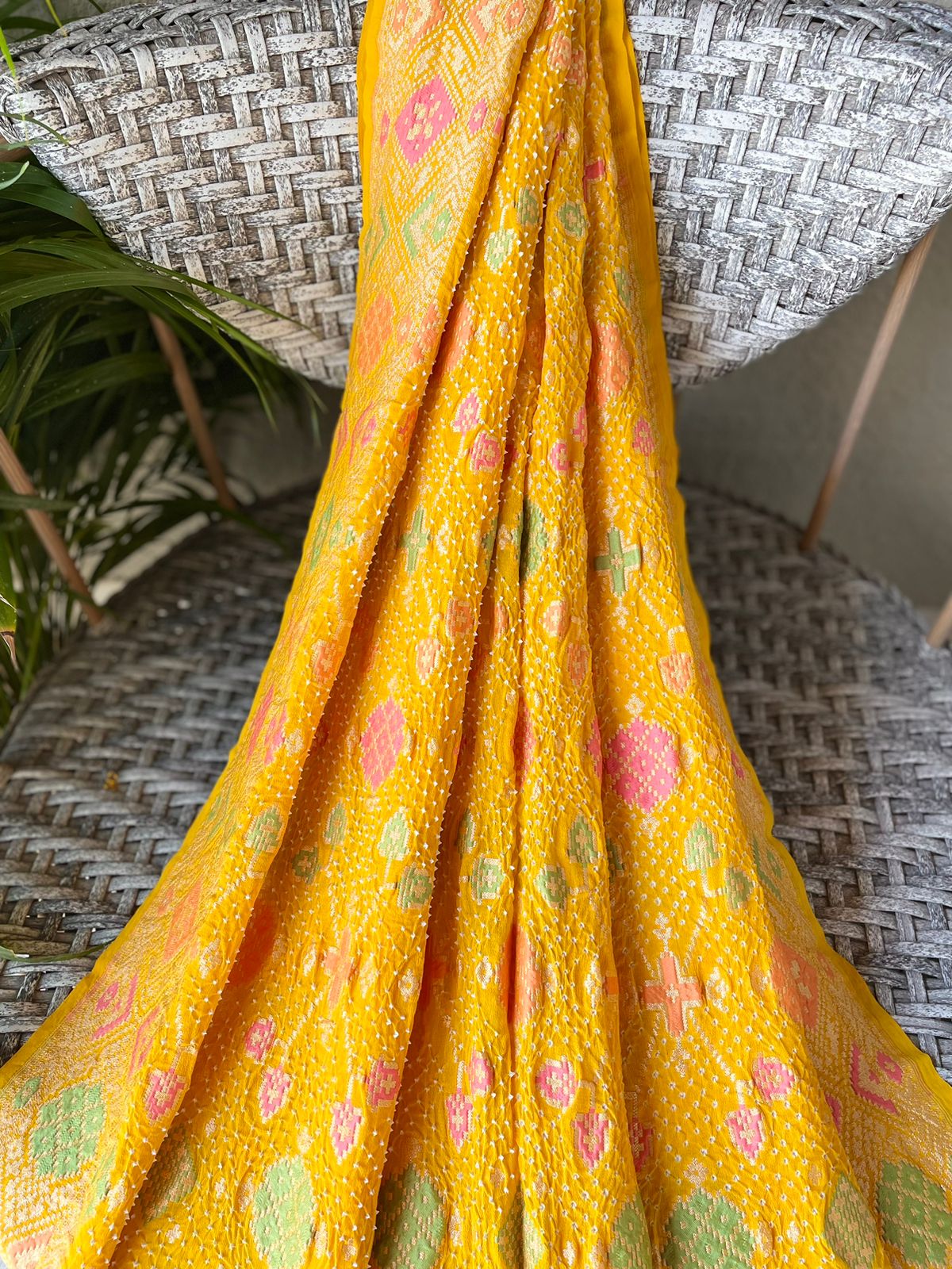 Nirjara - A Warrior Meenakari Saree