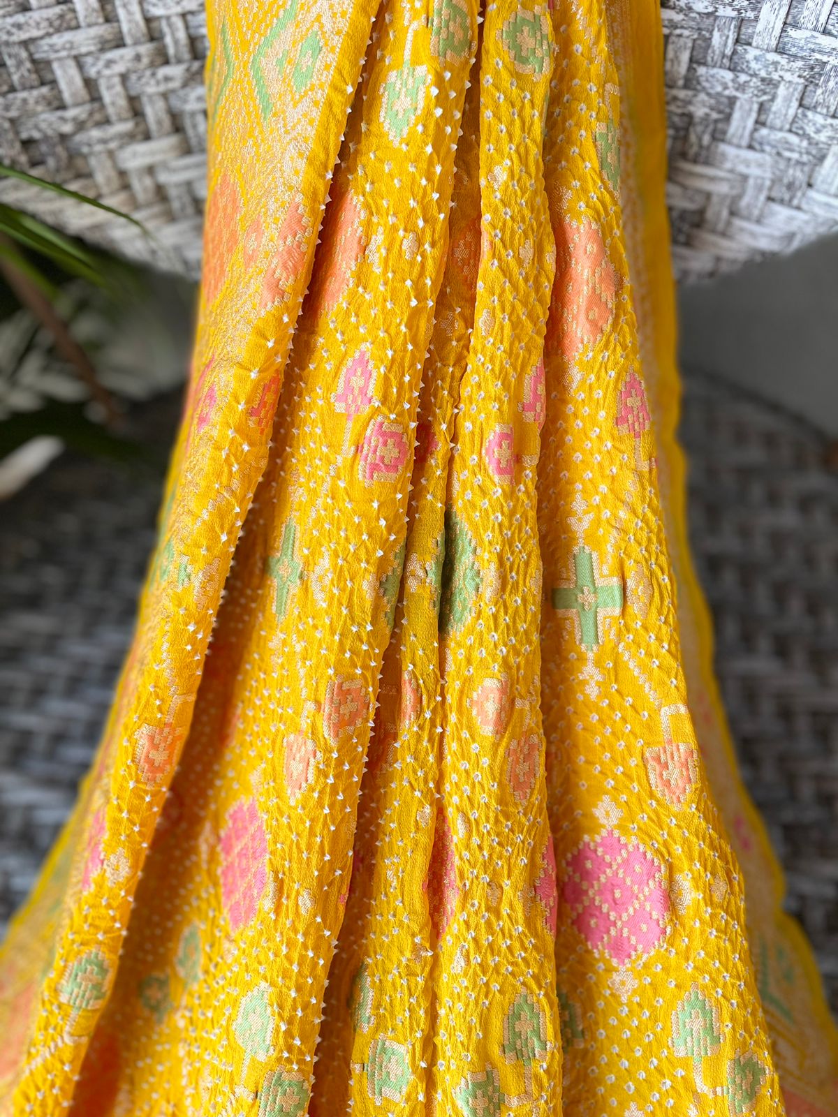 Nirjara - A Warrior Meenakari Saree