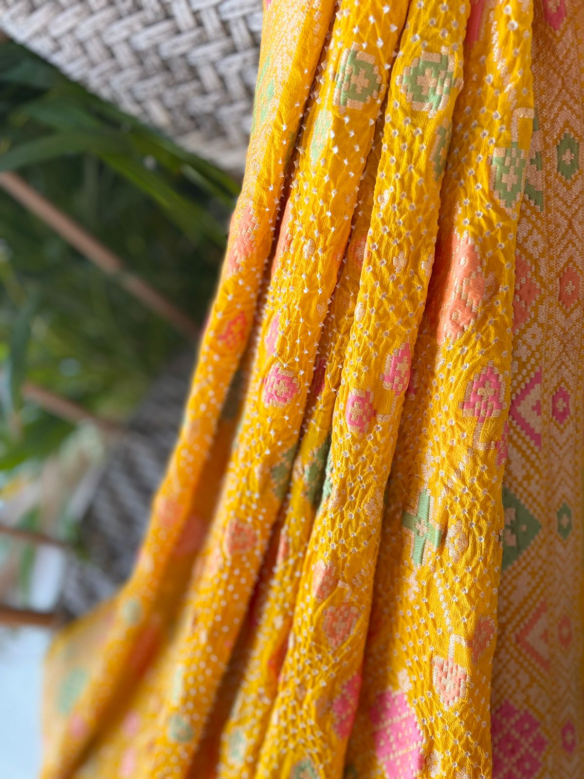 Nirjara - A Warrior Meenakari Saree