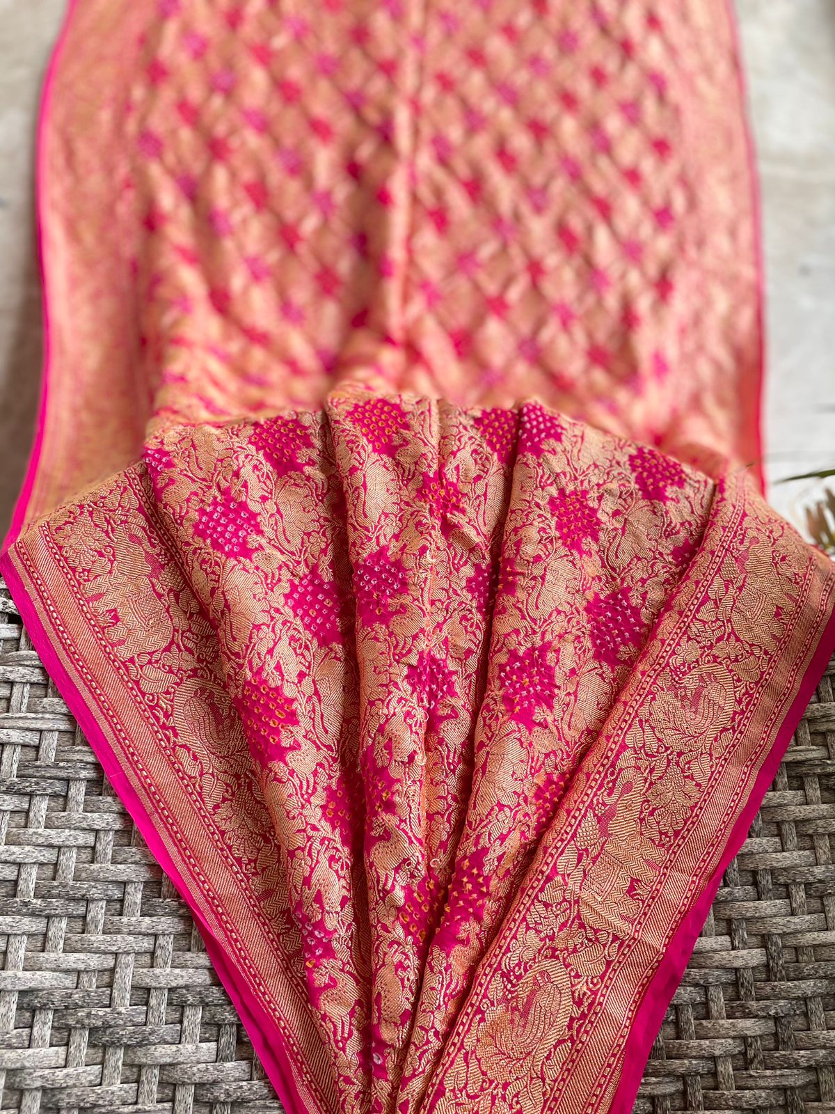 Gaurika - Lord of Brahmins Saree