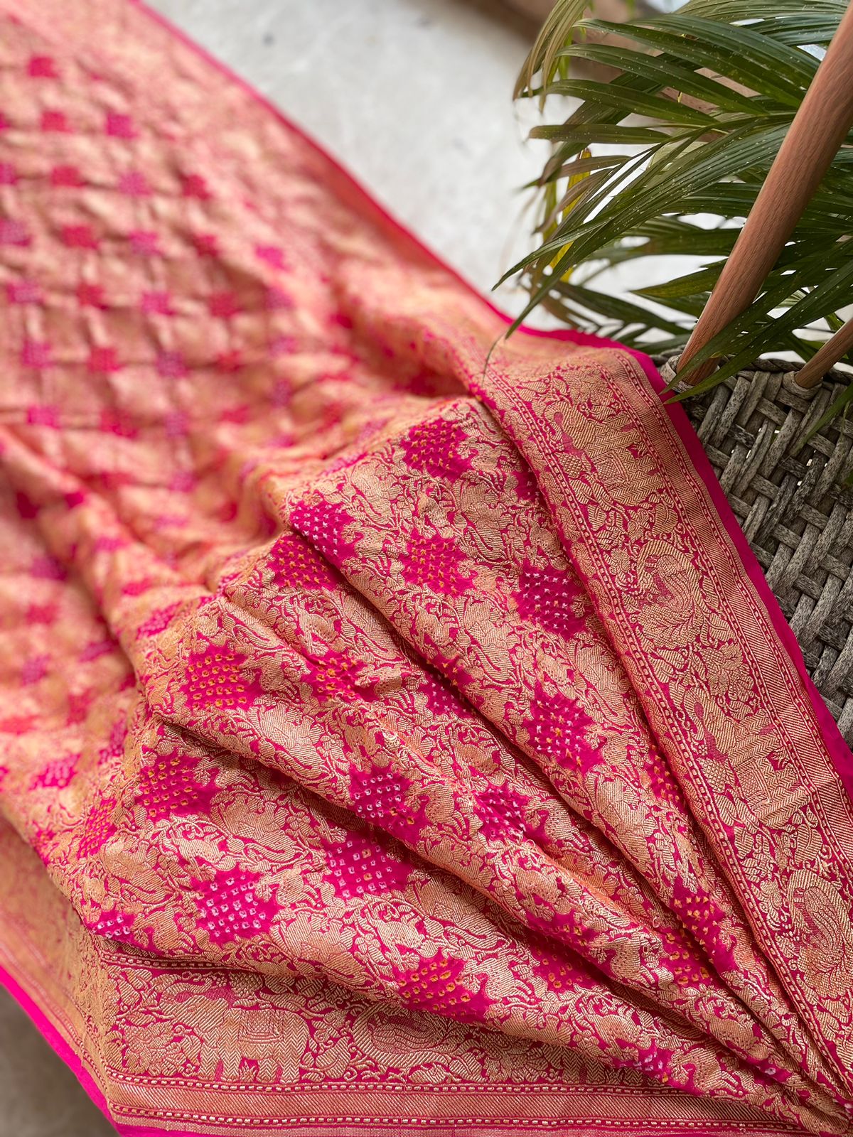 Gaurika - Lord of Brahmins Saree