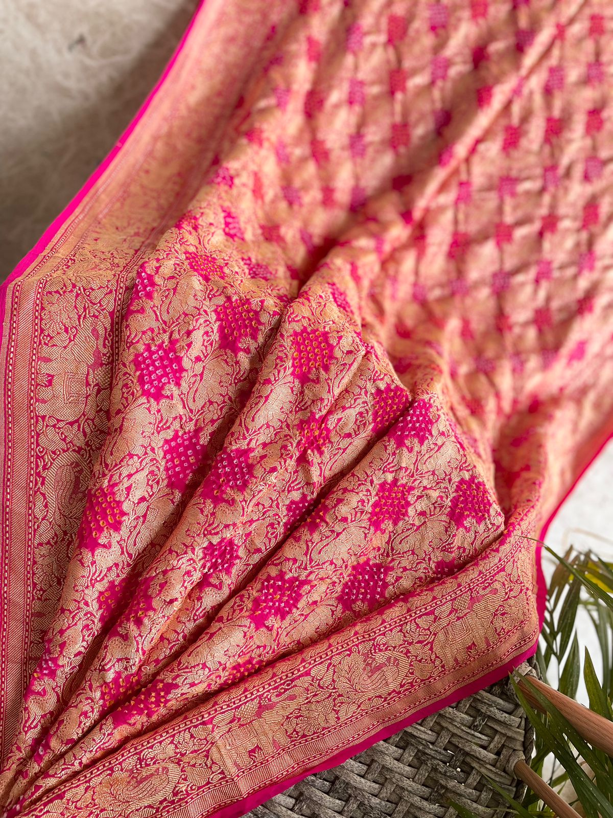 Gaurika - Lord of Brahmins Saree