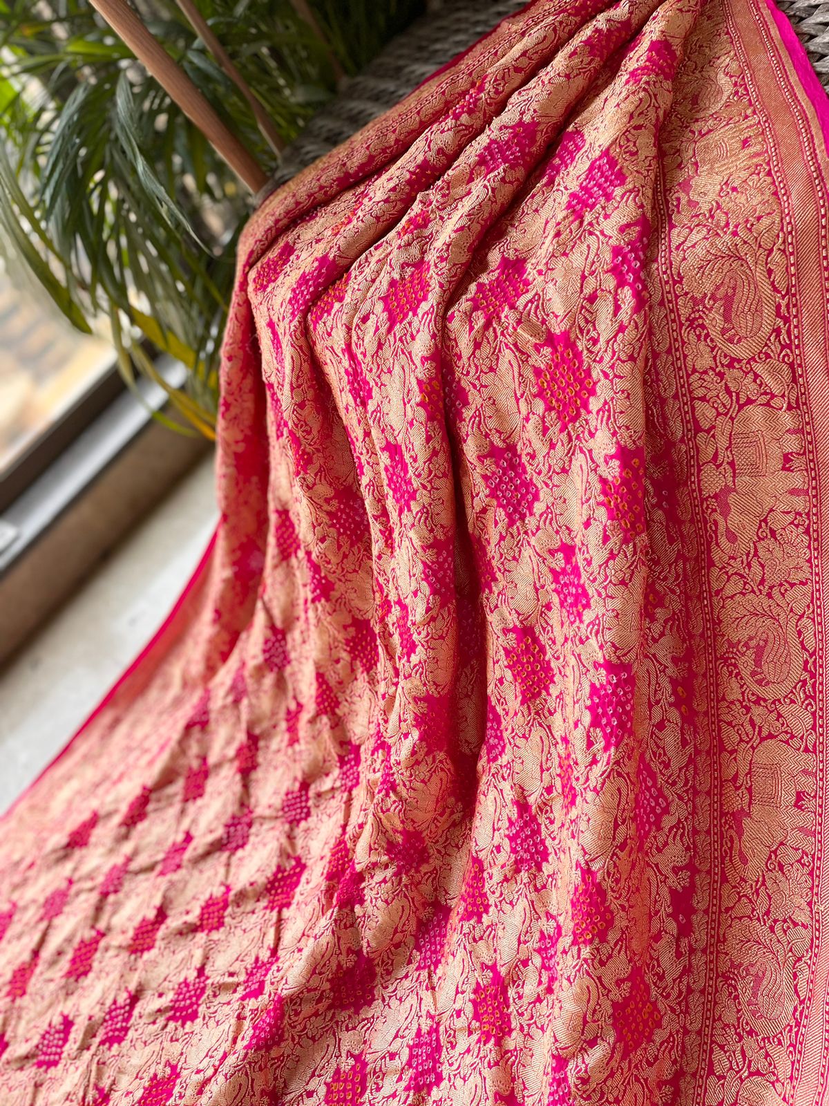 Gaurika - Lord of Brahmins Saree