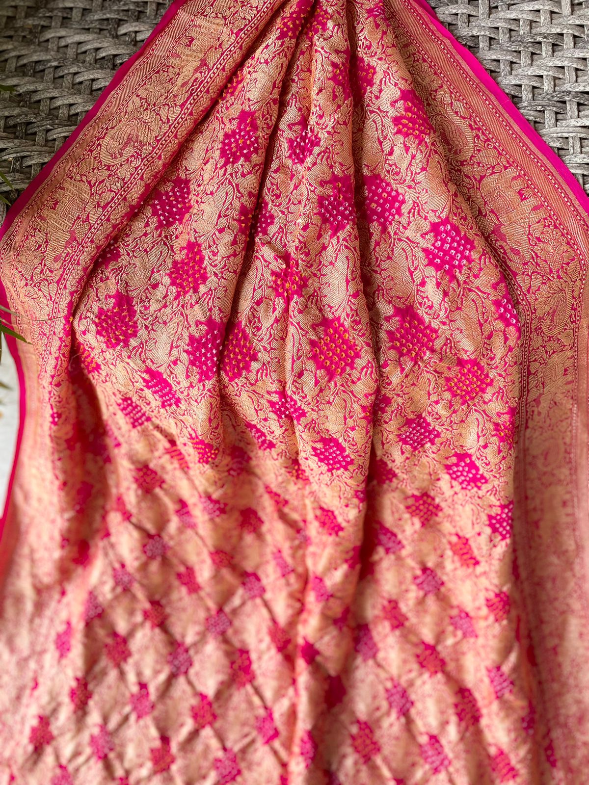 Gaurika - Lord of Brahmins Saree
