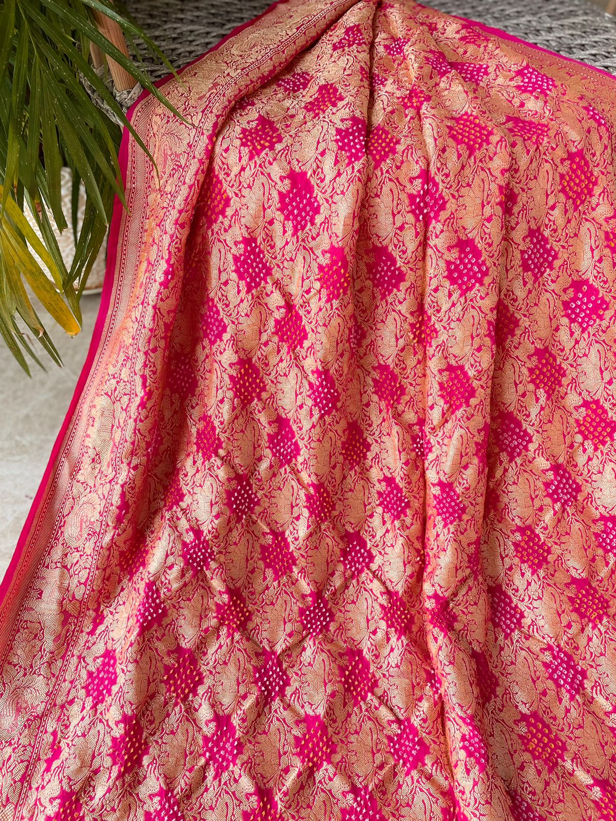 Gaurika - Lord of Brahmins Saree