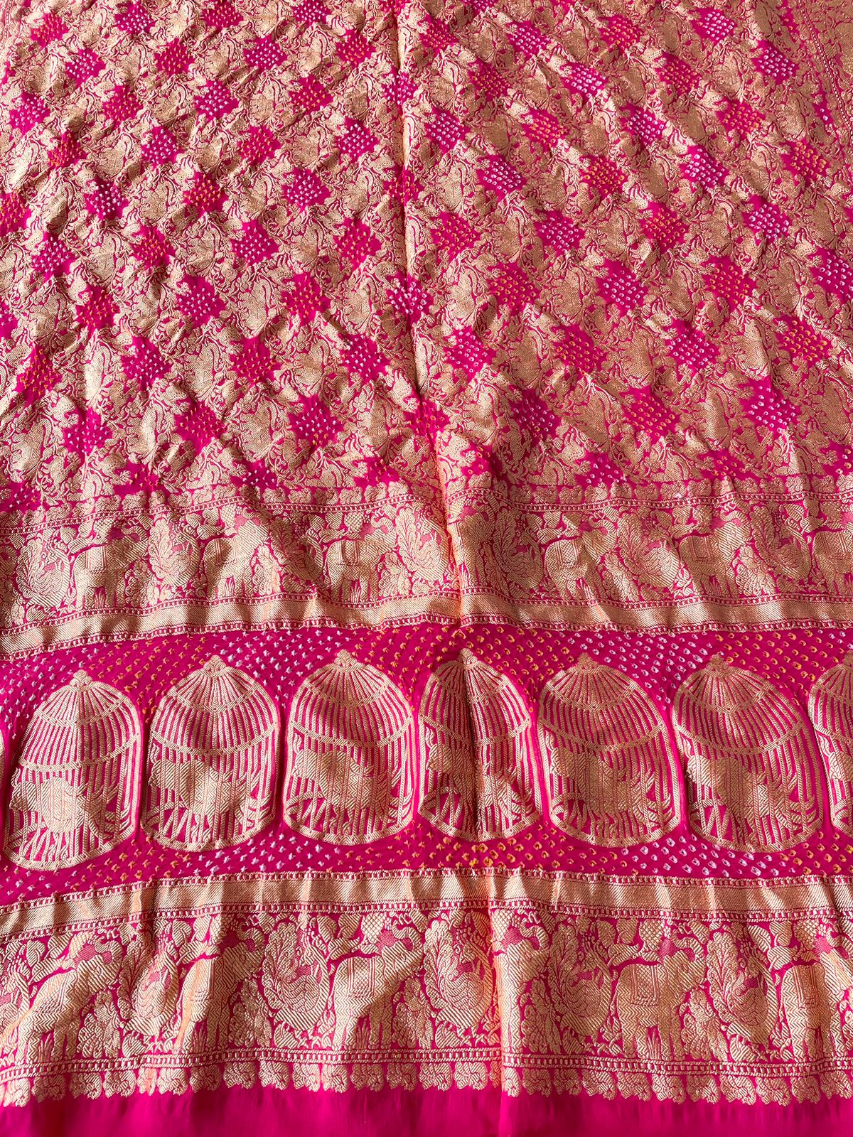 Gaurika - Lord of Brahmins Saree