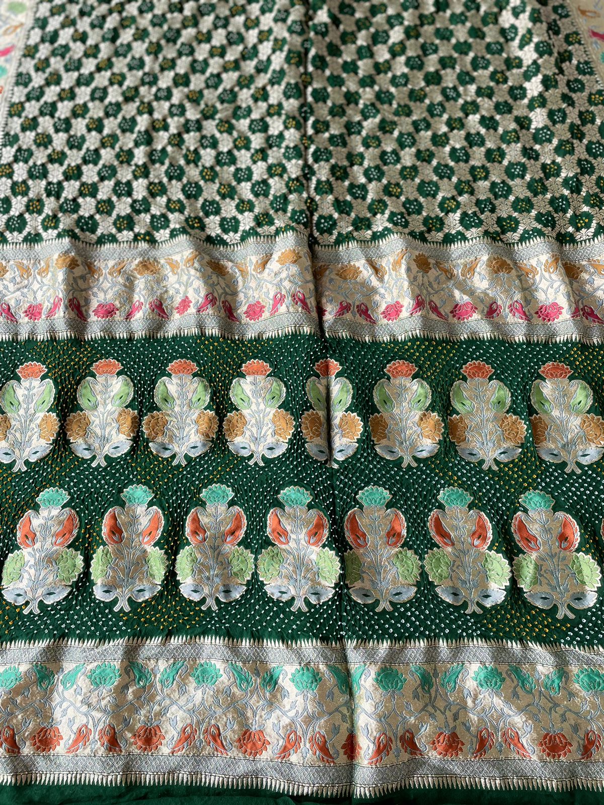 Falak - Sky Full of Stars Meenakari Motif Saree