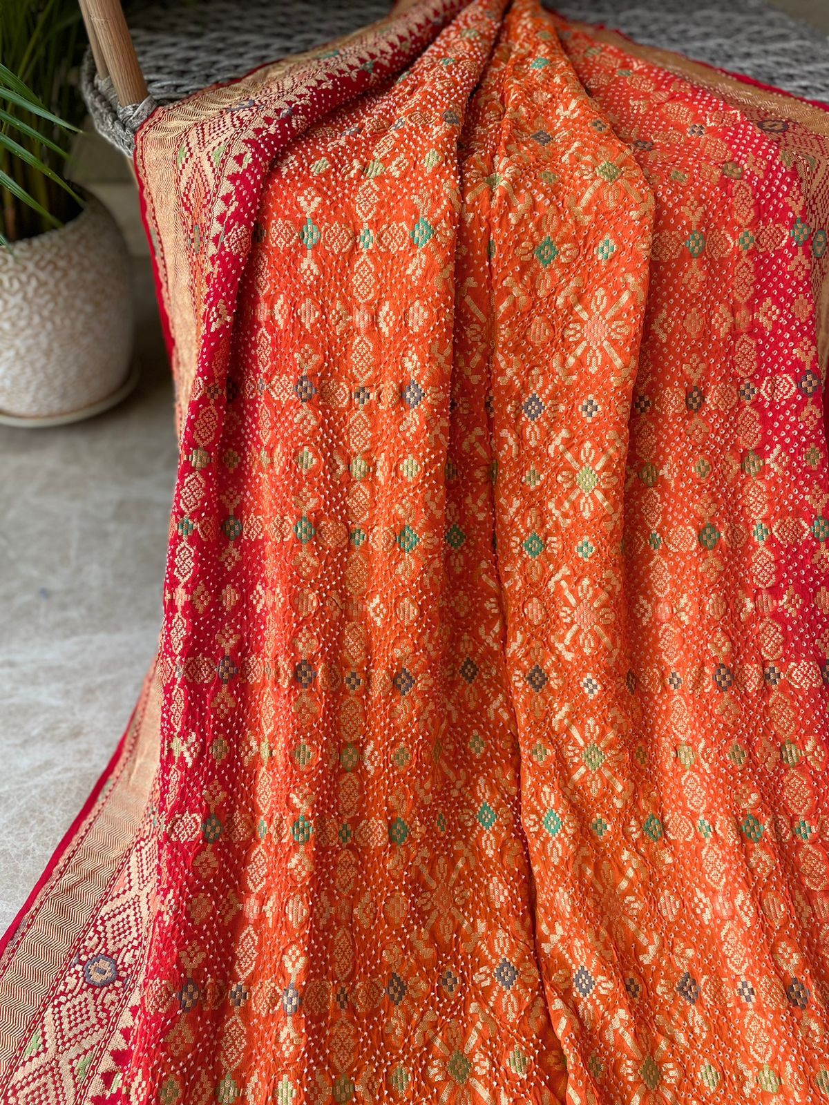 Misha - Gift From God Meenakari Saree