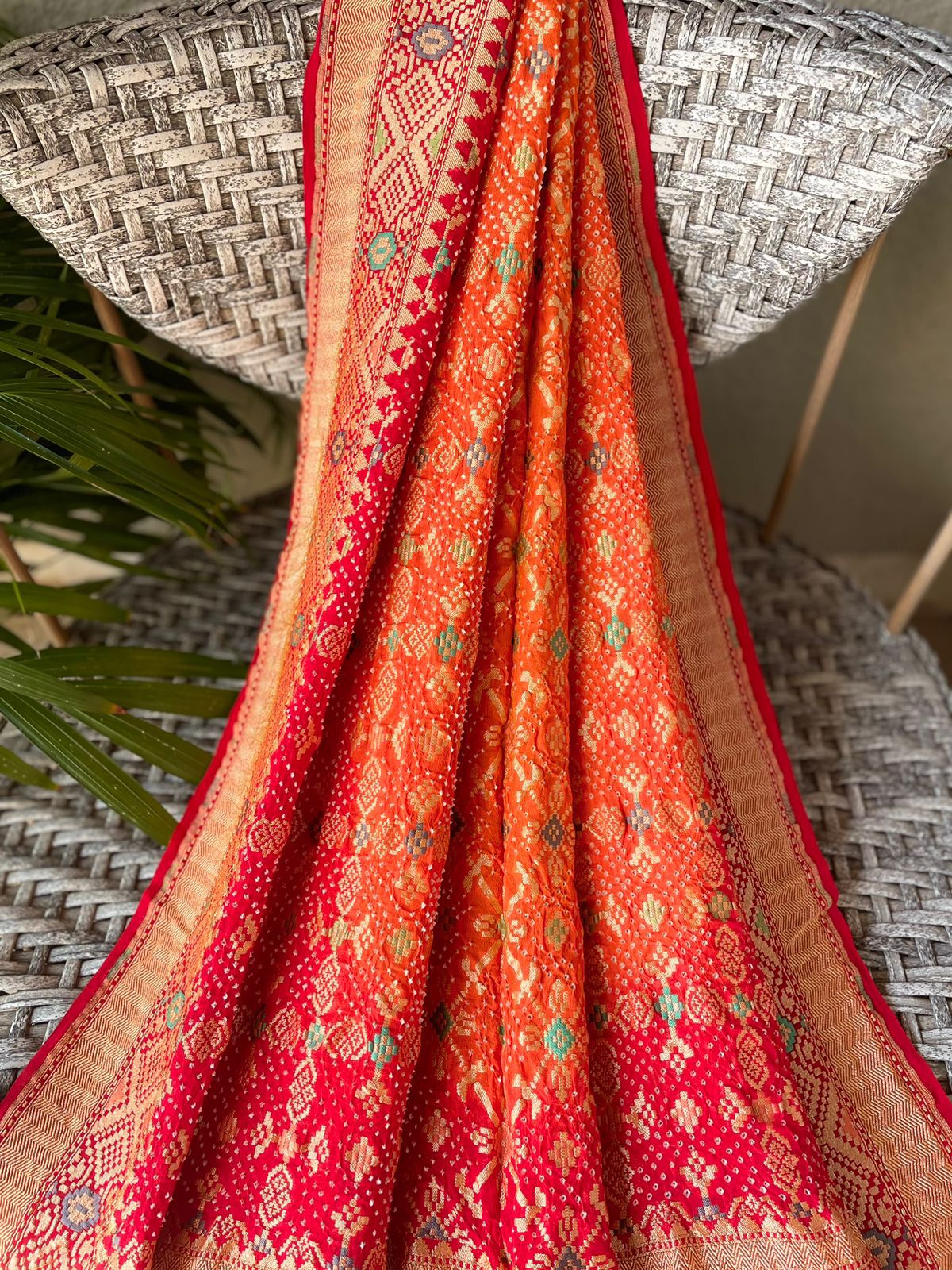 Misha - Gift From God Meenakari Saree