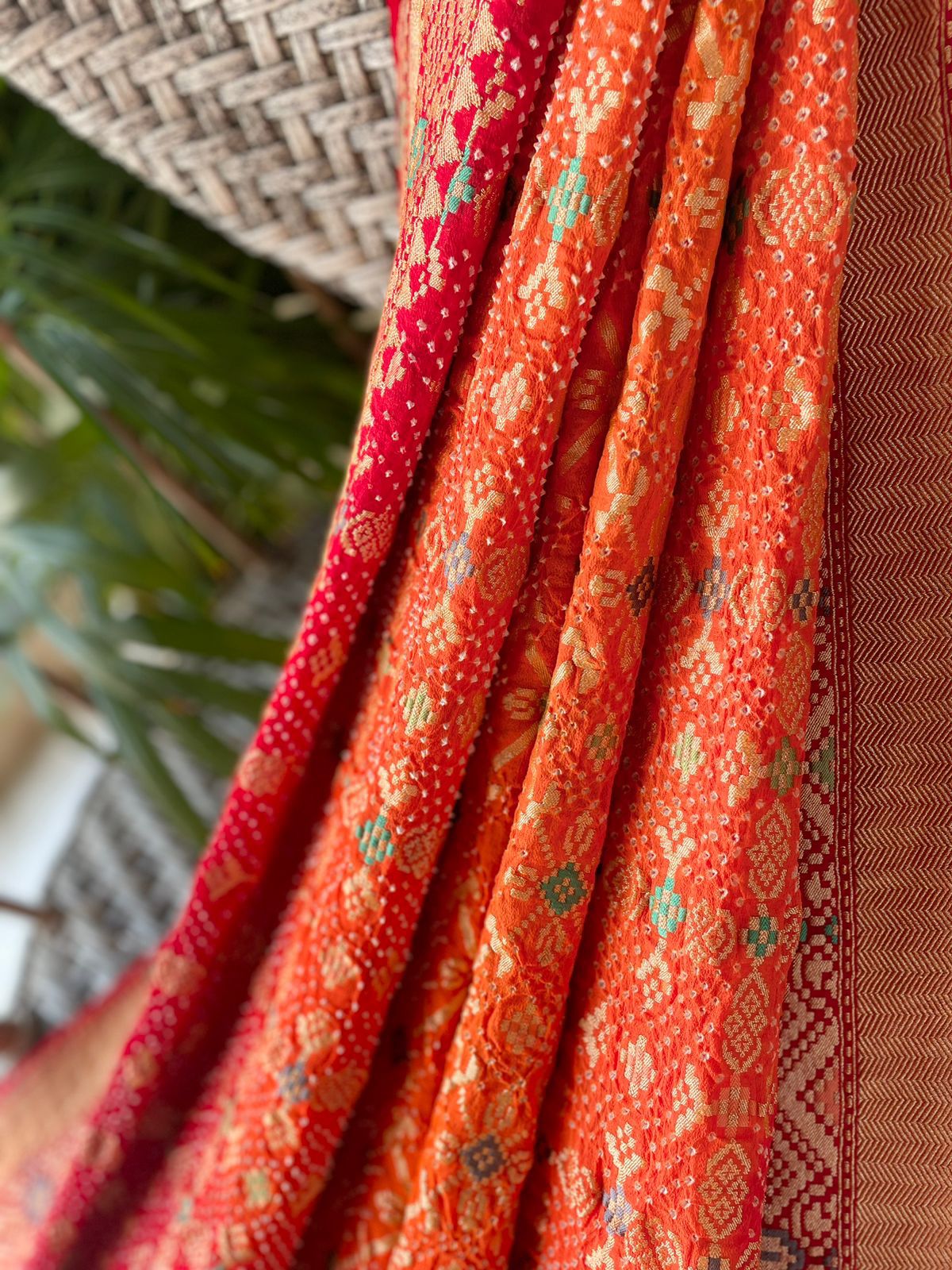 Misha - Gift From God Meenakari Saree