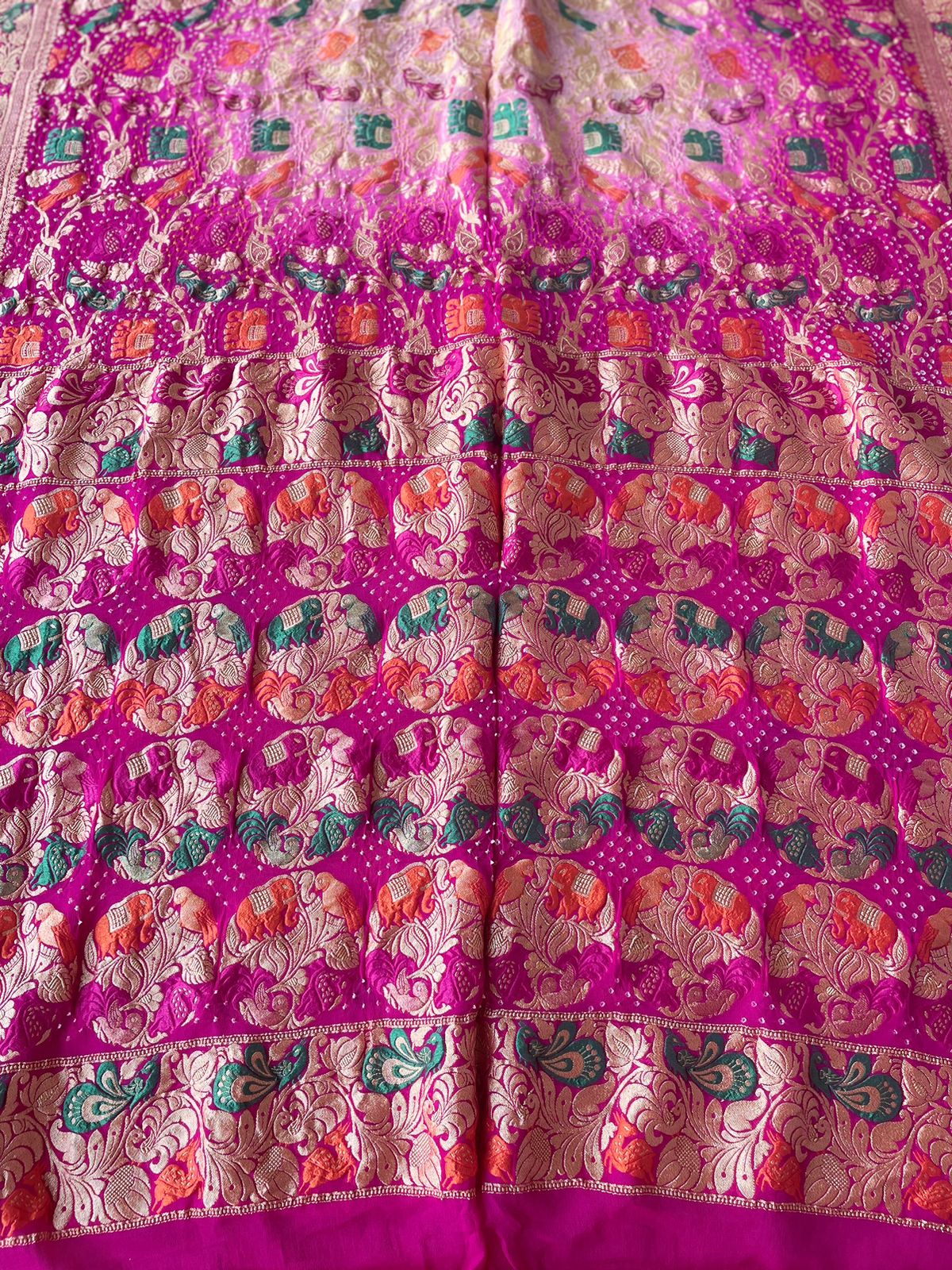 Niya - A Wishful Desire Meenakari Motif Saree