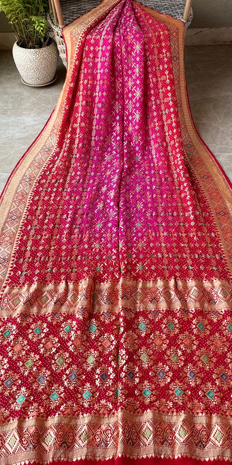 Paheli - The Mystic Creation Meenakari Saree