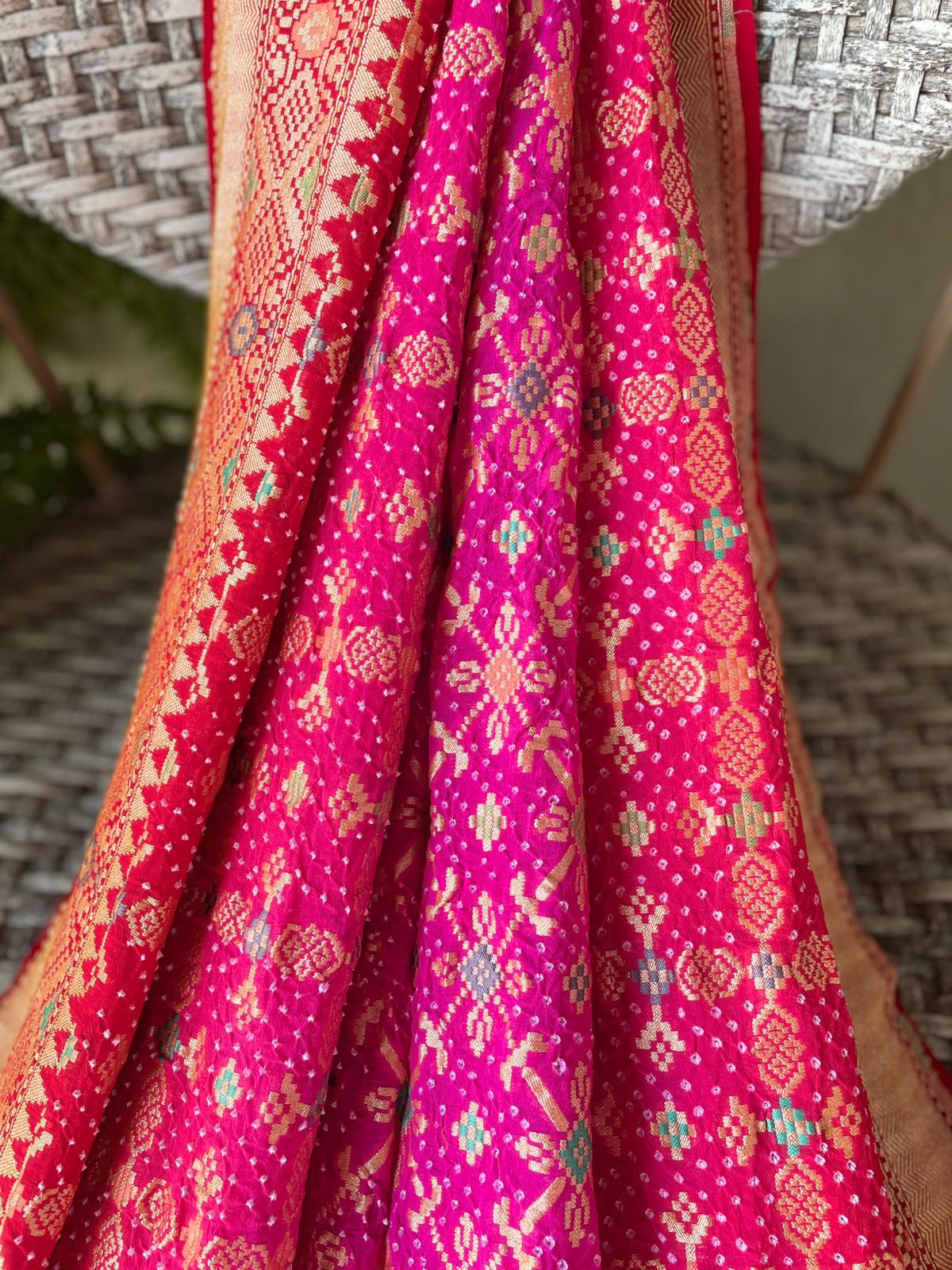 Paheli - The Mystic Creation Meenakari Saree
